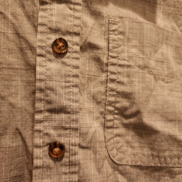 Sonoma Grey short sleeve button down shirt size L - Picture 4 of 8